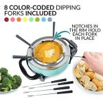 Nostalgia 12-Cup Electric Fondue Pot Set