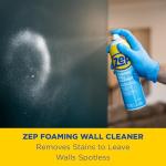 Zep Heavy-Duty Oven and Grill Cleaner 19 oz (1 Unit) and Foaming Wall Cleaner 18 oz (1 Unit) ECBD001 – Professional Grade Foaming Spray Cleaners Designed to Tackle Grease, Scuffs, and Kitchen Messes