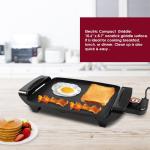 Electric Non-Stick Griddle with Adjustable Thermostat