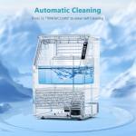 COWSAR Commercial Ice Maker Machine, 80Lbs/24H Freestanding Undercounter Ice Maker with 24Lbs Storage Capacity, Self-Cleaning Ice Machine for Home, Bar, Restaurant, Office, Outdoor