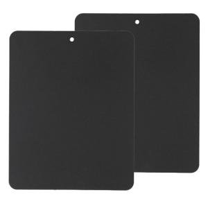 Linden Sweden Flexible Cutting Board 2-Pack - Lays Flat for Secure Work Surface - Extra-Thick for Durability - BPA-Free and Food-Safe (Black)