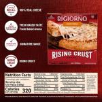 Digiorno Frozen Pizza, Rising Crust, Four Cheese Pizza, Family Dinner