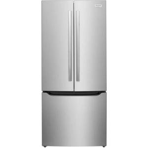 Frigidaire Gallery 30 in. 20 cu. ft. Standard Depth French Door Refrigerator in Stainless Steel with Internal Water Dispenser GRFN2023AF