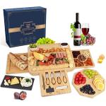 Large Charcuterie Board and Knife Set with Drawers