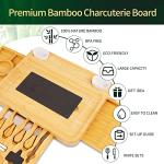 Large Charcuterie Board and Knife Set with Drawers