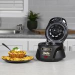 Presto 03500 Belgian Waffle Bowl Maker,Black, 9.3 x 8.25 x 5.25 inches