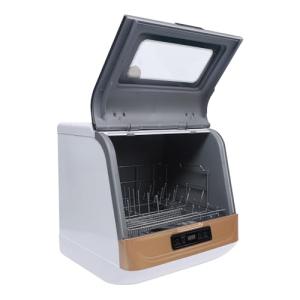 Portable Countertop Dishwasher for 4-6 Sets, Compact Mini Dish Washer with 8L Water Consumption,No Installation Needed，800W Dish Washing Machine with 3 Modes for Tableware & Fruit