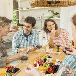 Large Charcuterie Board and Knife Set with Drawers
