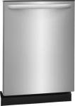 Frigidaire FDPH4316A 24 Inch Wide 14 Place Setting Built-In Top Control Dishwasher 5 Wash Cycles and NSF-Certified Sanitize Option - Stainless Steel
