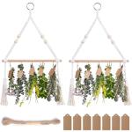 Herb Drying Rack Set with Gift Tags & Twine
