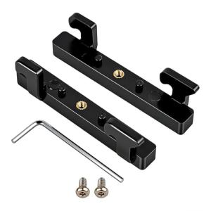 Refrigerator Door Shelf Bin Hook w/Mounting Hardware Fit for Maytag,Whirlpool,KitchenAid Side by Side Refrigerator Replacement RSW2200E/RSD24A Model(Only Fit for Side By Side Refrigerator Models)