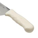Winco 8" Commercial-Grade Chef's Knife with Hollow Handle, White