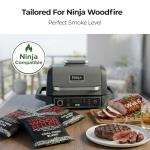 Kona Coal-Fired Pizza Charcoal Pellets - Intended for Ninja Woodfire Outdoor Grill, Premium Rich and Smoky Taste - 100% Natural - Also for Electric & Propane Smokers, Pellet Tubes - 2 Pounds