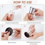 Ebaco Original Stainless Steel Salt or Pepper Grinder - Top Spice Mill with Ceramic Blades, Brushed Stainless Steel and Adjustable Coarseness By Pepper Grinder （Single Package）