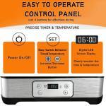 Food Dehydrator Machine-Dehydrators for Jerky Beef Fruit, 300W 158 ℉ Temperature Control & 24H Timer Food Dryer with 5 BPA-Free Trays Fruit Dryer for Herb, Fruit, Dog Treats (Black)