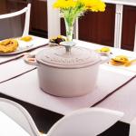 Crock-Pot Artisan Round Enameled Cast Iron Dutch Oven, 5-Quart, Pistachio Green