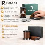 The Original Patented Knife Sharpener Kit, 4 Replaceable Ceramic Grinding Discs,Rolling Knife Sharpener 15& 20& 12& 25 Inclination Angles, Mother's Day, Father's Day,Birthday Give to You Love Most