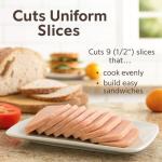 HIC Kitchen Luncheon Meat Slicer, Stainless Steel Wires, Cuts 9 Slices