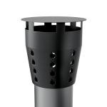 Empava Professional Wood Fired Pizza Oven Outdoor with Thermometer & Accessories, Artisan Cooking Grill for Backyard, Patio, Camping