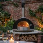 Empava Professional Wood Fired Pizza Oven Outdoor with Thermometer & Accessories, Artisan Cooking Grill for Backyard, Patio, Camping