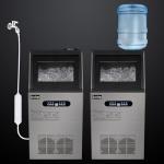 Winado Commercial Ice Maker 110LBS/24H, Stainless Steel Freestanding Ice Maker Machine w/ 24LBS Storage Bin, Auto Clean Under Counter ice Machine for Home, Restaurant, Bar, Hotel, Store