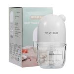 Baby Food Processor, MYAYLYGO Baby Food Maker Gift for Baby Food, Meat, Vegetable, Fruit, Baby Food Blender for Newborn Shower Gifts for Homemade Food&Purees, Medium, White, MGBFM-003WT