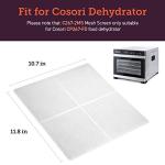COSORI Food Dehydrator Accessories, Mesh Screen Sheets for 6 Trays CP267-FD and Other Models, BPA-Free, C267-2MS, 2 Pack