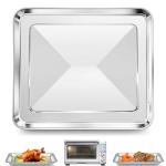 GCQ 11.77" × 11.77" Toaster Oven Baking Pan for Breville Smart Oven BOV800XL, Smart Oven Plus BOV810BSS, Smart Oven Pro BOV845BSS, Smart Oven Air BOV900BSS for Ninja SP100 SP101 SP201 Air Fry Oven