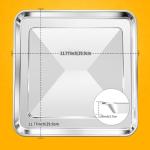 GCQ 11.77" × 11.77" Toaster Oven Baking Pan for Breville Smart Oven BOV800XL, Smart Oven Plus BOV810BSS, Smart Oven Pro BOV845BSS, Smart Oven Air BOV900BSS for Ninja SP100 SP101 SP201 Air Fry Oven