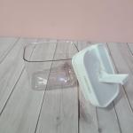 GMSEOMG Kitchen containers - Airtight Seal Jars with Viewing Window, BPA-Free, Stackable, Sugar, Spices, Snacks & Grains