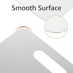 3 Pcs Stainless Steel Cutting Board for Kitchen, 13"x9.1", 12"x7.6", 9.3"x6" Stainless Steel Cutting Board for Kitchen 304 Steel Chopping Metal Cutting Board Set for Kitchen Meat Fruit Vegetable