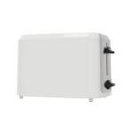 BLACK+DECKER 2-Slice Toaster, Extra-Wide Slots, 7 Shade Settings, Bagel & Frozen Functions, Removable Crumb Tray, Baked Stone Off-White