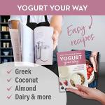 Stainless Steel Yogurt Maker with Recipe Book
