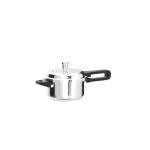Vinod Pressure Cooker Stainless Steel – Outer Lid - 2 Liter – Induction Base Cooker – Indian Pressure Cooker – Sandwich Bottom – Best Used For Indian Cooking, Soups, and Rice Recipes, Quinoa