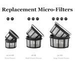 ESPRO 32 Ounces Replacement Coffee Micro-Filter for ESPRO P3/P5/P7 French Press