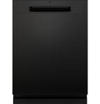 GE GDP670SGVBB 24″ Built-In Top Control Dishwasher with Stainless Steel Interior, 3rd Rack, Bottle Jets, 45 dBA – Black