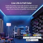 HALO 6” Dual Zone Smart Wi-Fi® Canless LED Light Powered by WiZ Pro 4 Pack, Dimmable Full Color w/SpaceSense, Smart Home Ready RLWZDZC6-4PK
