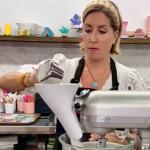 Countess Flour Funnel™ - Stand Mixer Attachment by The Cookie Countess (White)