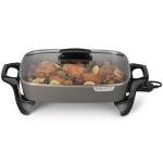 Presto 16-Inch Electric Ceramic Skillet - Grey