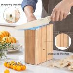 Premium Quality 8-Piece Knife Set with Block, Lightweight and Strong, ﻿ Ergonomic Handles for Home,Dishwasher Safe ﻿