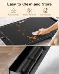 Food Warming Mat, Upgraded Graphene Full Surface Heating Foldable Heater Food Pad, Compact Silicone Materials, 6 Heat Settings, Multifunctional Food Warmers for Parties Buffet, Daily Life Use (1)