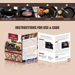 Overmont 2-in-1 Pre-Seasoned Dutch Oven & Skillet