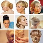 Goldrose Buns 2 Pieces Magic Hair Styling Styler Twist Ring Former Shaper Doughnut Donut Chignon Bun Maker Clip Hair Curler Accessory Small & Large (Brown)