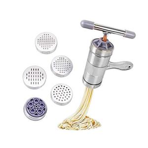 Stainless Steel Noodle Maker,Manual Pasta Machine Stainless Steel Pasta Maker Pasta Press Noodle Machine, kitchen Aid Asseccories Pasta Tools