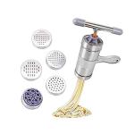 Stainless Steel Noodle Maker,Manual Pasta Machine Stainless Steel Pasta Maker Pasta Press Noodle Machine, kitchen Aid Asseccories Pasta Tools