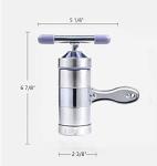 Stainless Steel Noodle Maker,Manual Pasta Machine Stainless Steel Pasta Maker Pasta Press Noodle Machine, kitchen Aid Asseccories Pasta Tools