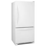 Whirlpool WRB329DMBW 18.5 Cu. Ft. White Bottom Freezer Refrigerator