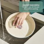 T-Fal Inspire Nonstick Ceramic Cookware Set, 10-Piece, Oven Safe to 500°F, Stockpot, Ceramic Pots and Pans Set, Frying Pans, Saucepans, Stockpot, Protectors, Mint Green