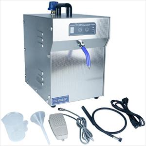 TDRFORCE Jewelry Steam Cleaner Machine Professional High Pressure Jewelry Cleaning Steamer Pro Jewelry Cleaners Best Jewelry Cleaner with Foot Pedal Control Fix & Nozzle Hose 2L Auto Water Supply