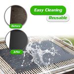 Non-Stick Grill Mat Set of 6 - Easy Clean